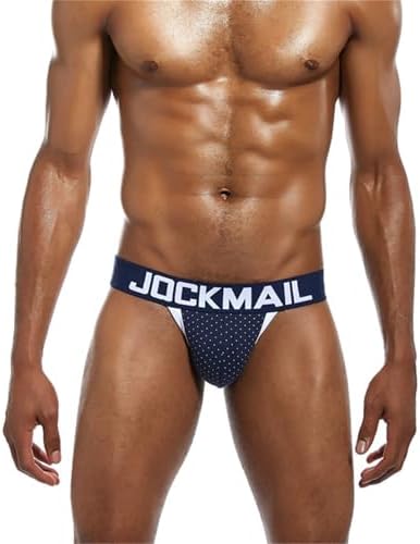 Mens Jockstrap For Men Underwear Mesh Breathable Athletic Supporter Thong G-String For Gym Training Running