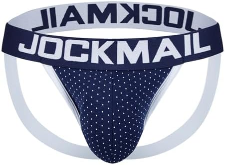 Mens Jockstrap for Men Underwear Mesh Breathable Athletic Supporter Thong G-String For Gym Training Running