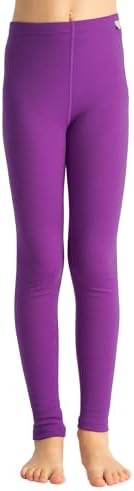 Merino Wool Base Layer Kids - Midweight Merino Wool Long Johns for Kids - Unisex Thermal Pants