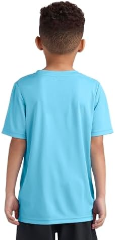 Messi Boys' Lifestyle Short Sleeve Top Loose-fit Shirt With Logo Comfortable