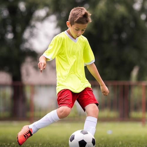 MLYENX 5 Pack Boys Athletic Shorts Active Performance Youth Kids Basketball Shorts Quick Dry With Elastic Waist Pockets
