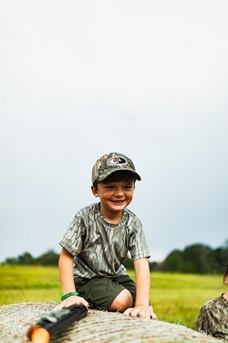 Mossy Oak Youth Hunting Clothes Boys Camo Shirt Short Sleeve Cotton