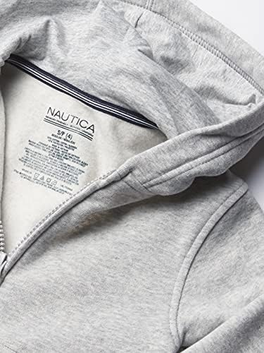 Nautica Boys Long Sleeve Sensory-friendly Fleece Full Zip Hoodie