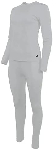 Nautica Girls Base Layer Top & Bottom Long Johns Thermal Underwear Set