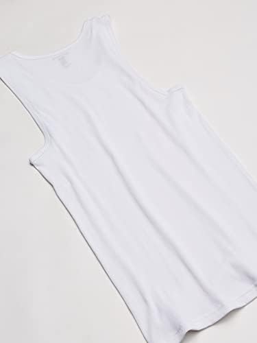 Nautica Men's 4 Pack Ribbed Cotton Tank Undershirts