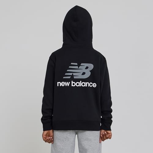 New Balance Boys Hoodie – Premium Comfy Cotton Blended Fleece Classic Pullover Sweatshirt For Kids Sizes 4-20