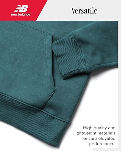 New Balance Boys Hoodies - Lightweight Soft Cotton Fleece Pullover Boys Hoodie Sweatshirts With Pockets (Sizes: 2T-20)