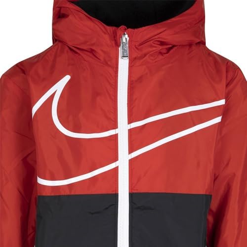 Nike Boy's Fleece Lined Windbreaker Jacket (Little Kids/Big Kids)