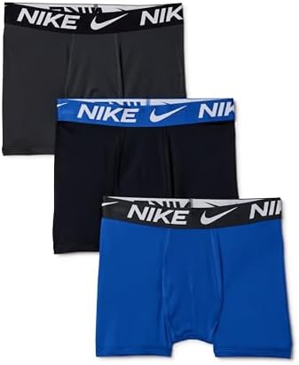 Nike Boys' 3-Pack Dri-fit Boxer Briefs