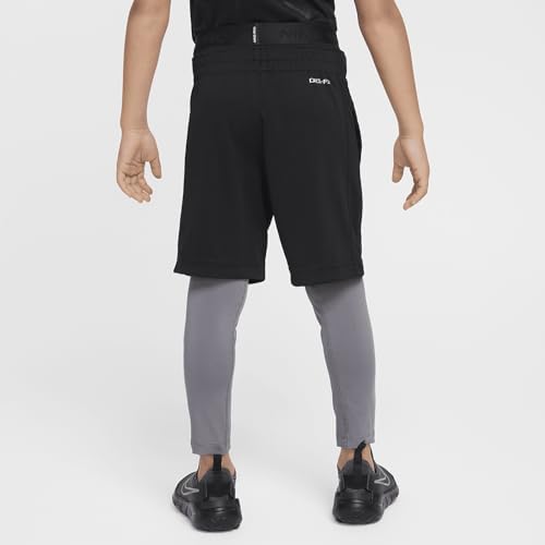 Nike Dri-FIT Pro Little Kids' Tights (86M411-M19 Smoke Grey)