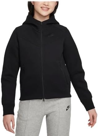 Nike Girl's NSW Tech Fleece Full Zip Hoodie (Little Kids/Big Kids)