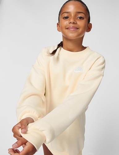 Nike Girls' Sportswear Club Fleece Oversized Sweatshirt