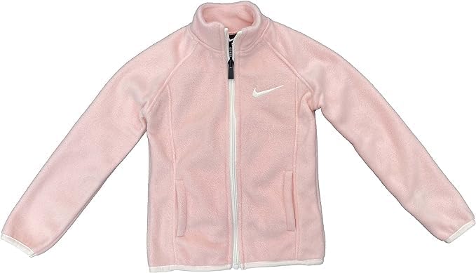 Nike Little Girls Full Zip Fleece Jacket (E_P(36F655-AB6)/W 6X Years)