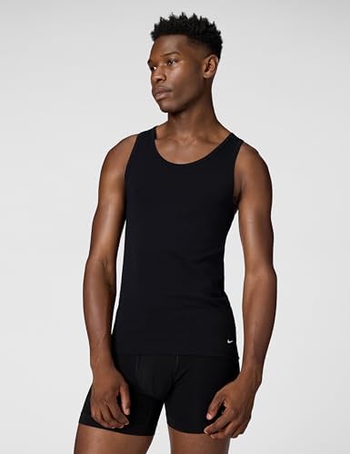 Nike Men's All Day Cotton Stretch Tank Undershirts (2-Pack)