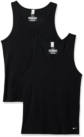 Nike Men's All Day Cotton Stretch Tank Undershirts (2-Pack)