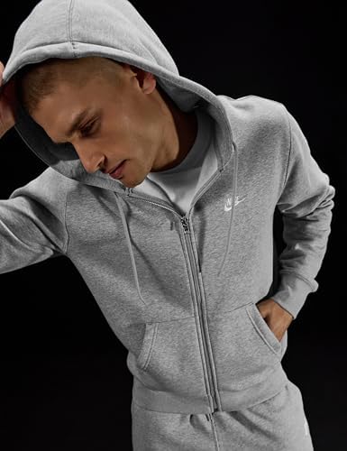 Nike Men's Club Full-Zip Fleece Hoodie