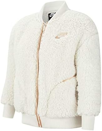 Nike Sportswear High Pile Fleece Shine Bomber Girls Jackets