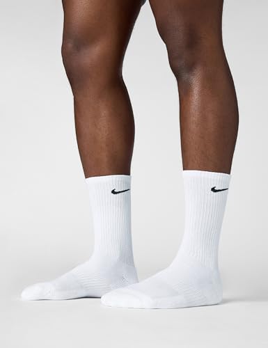 Nike Unisex Adult Everyday Cushioned Training Crew Socks (3 Pairs)