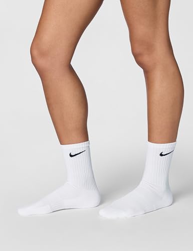 Nike Unisex Adult Everyday Cushioned Training Crew Socks (3 Pairs)