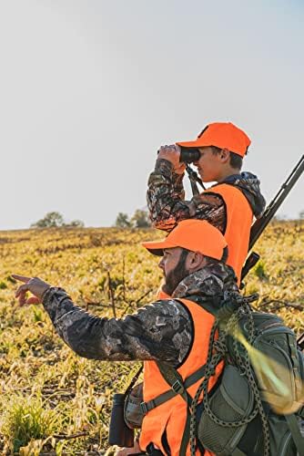 NOMAD Mens Blaze Vest Hunting Orange Zip Up Hunting Vest