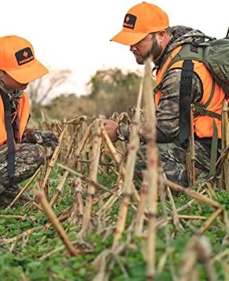 NOMAD Mens Blaze Vest Hunting Orange Zip Up Hunting Vest