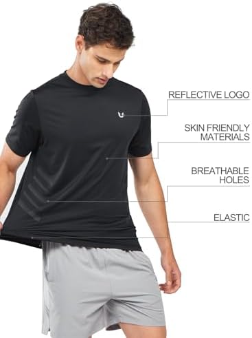 NORTHYARD Breathable 2.0™ Men's Athletic Workout T-Shirt