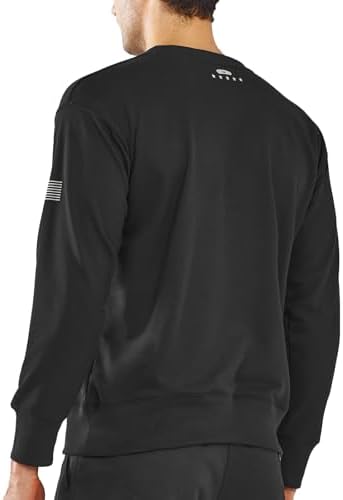 NORTHYARD Men's Crewneck Sweatshirt Long Sleeve Cotton Pullover Sweatshirts Casual Workout Athletic Sport Gym Shirt