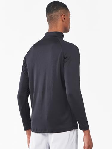NORTHYARD Quarter Zip Pullover Men Running Shirt Long Sleeve Moisture Wicking Quick Dry Athletic Workout Shirts