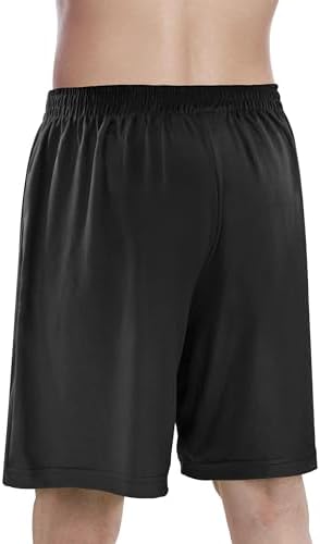 NY Threads Men's Athletic Shorts Quick Dry Loose-Fit Lightweight Running Workout Gym Shorts With Pockets