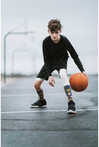 OEBLD Single Leg 3/4 Compression Tights Unisex Sports Compression Pants Basketball Leg Sleeves