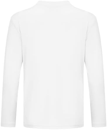 Opna Youth Athletic Performance Long Sleeve Shirts For Boys Or Girls - UV Protection Moisture Wicking Rash Guard