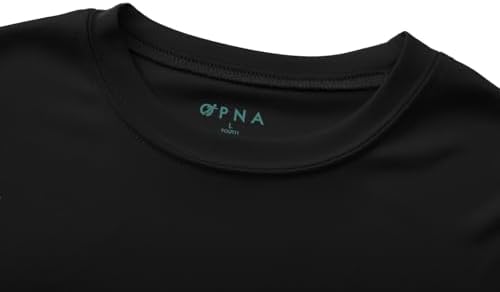 Opna Youth Athletic Performance Long Sleeve Shirts For Boys Or Girls - UV Protection Moisture Wicking Rash Guard