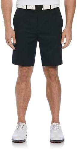 PGA TOUR Men's 9" Golf Shorts with Expandable Waistband Flat Front Moisture-Wicking Sun Protection Stretch Lightweight