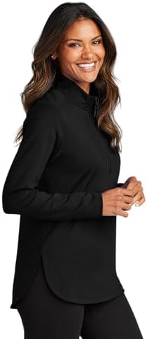 Port Authority Women's Double-Knit Quarter-Zip Pullover