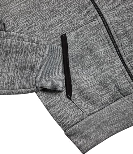 Pro Athlete Boys Tracksuit Set - 2 Piece Fleece Boys Zip Up Hoodie And Jogger Sweatpants - Athletic Outfit (Sizes: 8-12)