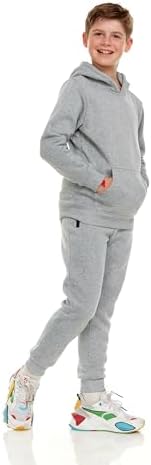 PURE CHAMP Boys Hoodies 3 Pack Fleece Pullover & Zip-Up Sweatshirts For Boys Kids Youth Plain Basic Everyday Wear Sizes 4-20