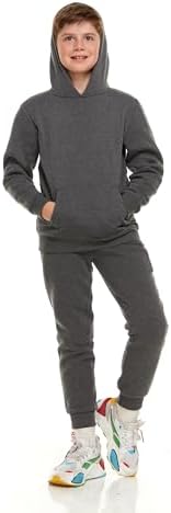PURE CHAMP Boys Hoodies 3 Pack Fleece Pullover & Zip-Up Sweatshirts For Boys Kids Youth Plain Basic Everyday Wear Sizes 4-20