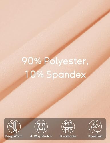 QBK Girls' Mock Turtleneck Basic Long Sleeve Shirt Casual Tee Tops For Toddler Kids (2t-12Years)