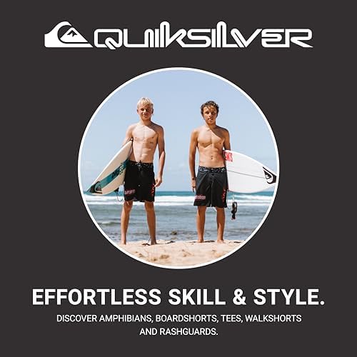 Quiksilver Boys Pullover Hoodie Sweatshirt Soft & Comfortable With Front Pocket