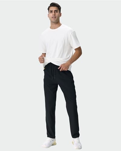 Rapoo Mens Lightweight Hiking Pants Quick Dry Stretch Joggers For Running Workout Casual