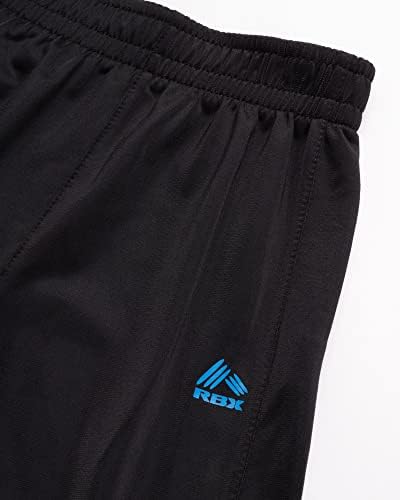 RBX Boys Jogger Set - 2 Piece Pullover Thermal Boys Hoodie & Tricot Jogger Pants - Athletic Sweatsuit Outfit (Sizes 8-12)