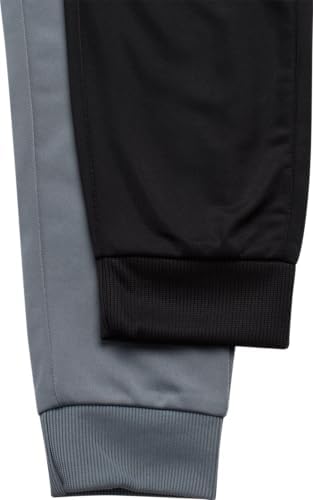 RBX Boys Sweatpants - 2 Pack Stretch Performance Tricot Activewear Boys Joggers Athletic Pants With Side Pockets (Size: 4-20)