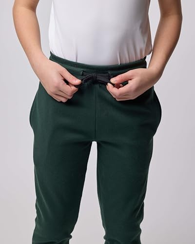Real Essentials 3 Pack: Boys' Cotton Fleece Jogger Sweatpants - Active Athletic Youth Pants For Teens With Pockets