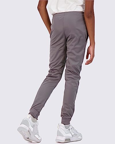 Real Essentials 3 Pack: Boys Joggers With Pockets – Boys Sweatpants Athletic Jogger Pants For Kids (Sizes 4–18)