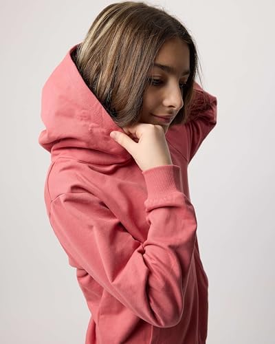 Real Essentials 3 Pack: Girls' Soft Brushed Fleece Pullover Hoodie Sweatshirt With Kangaroo Pocket (Ages 4-16)