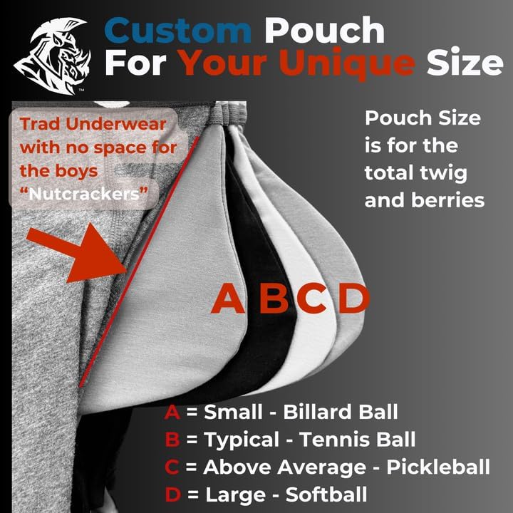 Real Men ABCD Pouch Compression Pants - 1 2 & 3 Pack Mens Leggings Yoga Pants Tights Base Layer Men Cold Weather
