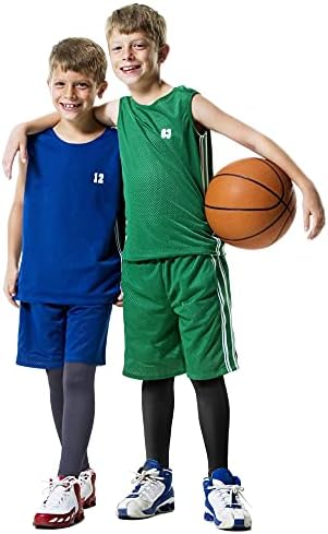 Roadbox 2 Pack Boys Compression Pants Leggings Base Layer Underwear Youth Quick Dry Spandex Tights Running Football