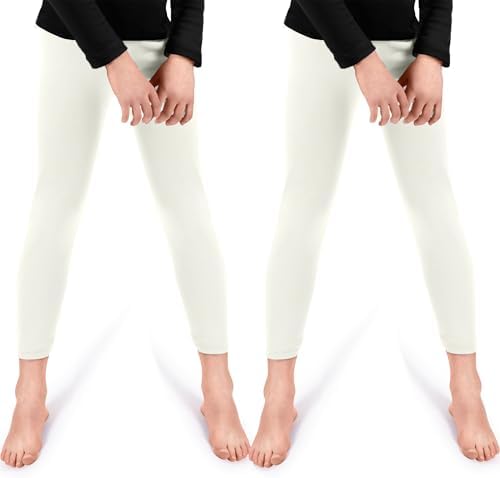 Rocky Thermal Underwear for Kids Girls 2 Pack Thermals Long Johns Underwear Base Layer for Cold weather/skiing - Pack of 2