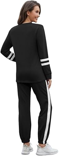 RUBZOOF Lounge Sets For Women 2 Piece Travel Sweatsuits Fall Outfits Loungewear Matching Clothing Set 2025 S-3XL