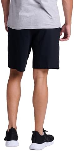 Russell Athletic Men's Relaxed Fit 9" Cotton Shorts With Pockets Adjustable Elastic Waist Sizes S-4X